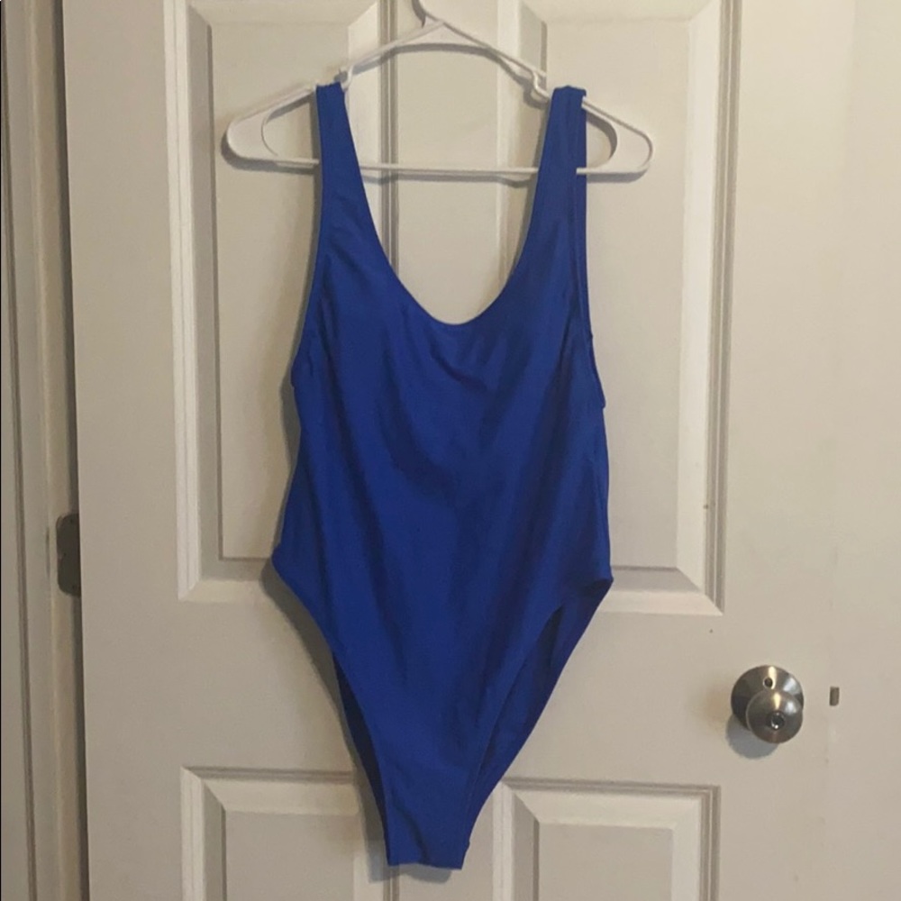 XL xhilaration blue swimsuit